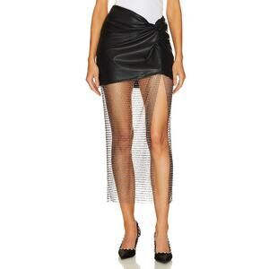 Lamarque Embellished Black Salome Skirt Size XXS